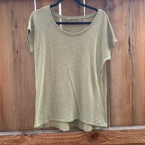 Woven Green Blouse